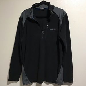 Columbia Fleece Jacket 1/2 Zip Size Large